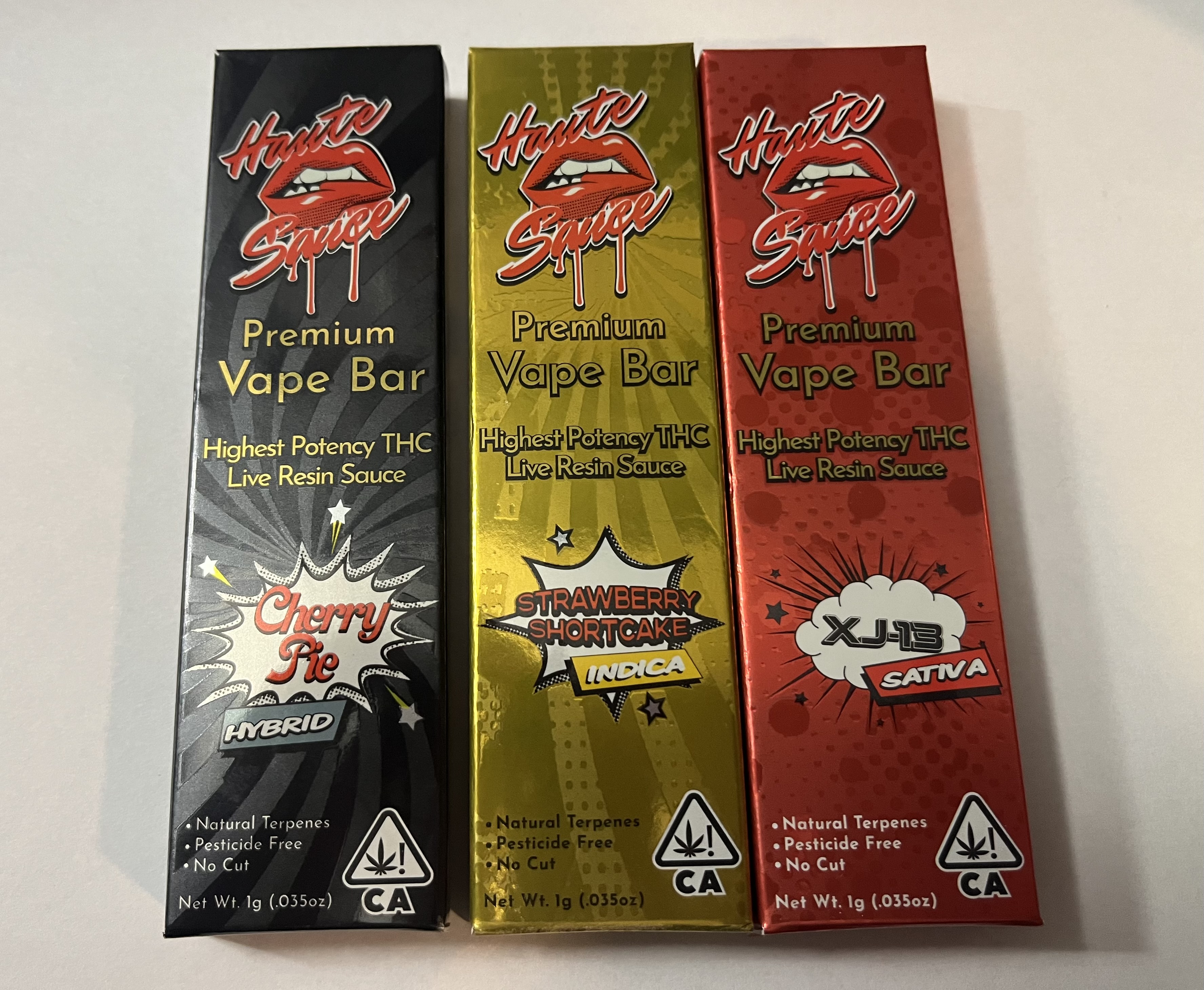 1G VAPE BAR HAUTE SAUCE