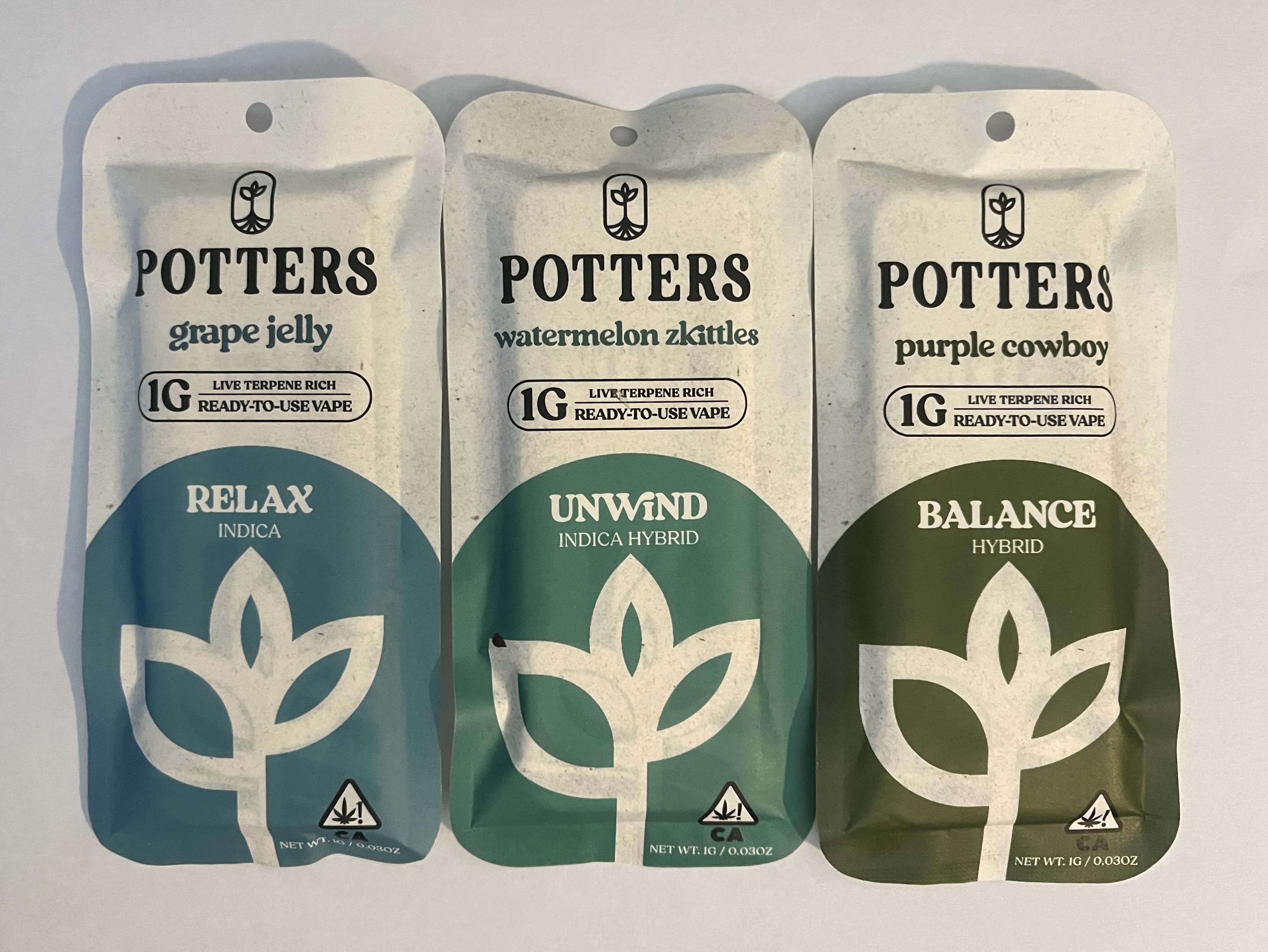 POTTERS DISPOSABLE